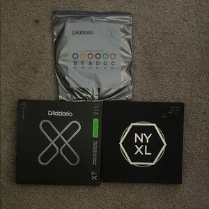 D'Addario Electric Bass Guitar Strings Set